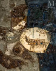 Théo TOBIASSE (1927-2012)-Le Cheval et les 3 flûtes, 1962-img1