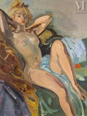 André PLANSON (La Ferté sous Jouarre 1898-1981)-Le modèle-img1