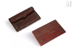 Deux portefeuilles de la Sublime Porte-Empire ottoman, Constantinople, fin du XVIIIe siècle-img1