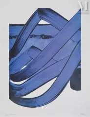 Pierre SOULAGES-"Sérigraphie 18 "-img1