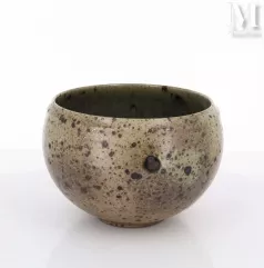 Robert DEBLANDER (1924-2010) - Grès de Puisaye-Grande coupe-img1