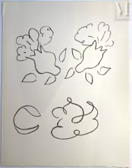 Henri MATISSE (1869 -1954)-Etude pour le livre «  La religieuse portugaise »-img1