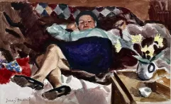 Georges PACOUIL (1903 - 1996)-Femme assoupie-img1