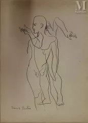 D'après Francis PICABIA-Groupe de nus, Double Portrait, Triple portraits à la tête de cheval, Profils et nu de dos, Le Cirque, Nus aux étoiles-img1