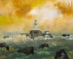 Gaston BOGAERT (1918-2008)-Tempête-img1