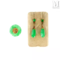 Pendants d'oreilles jade--img1