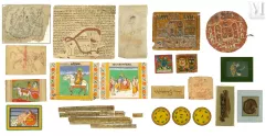 Ensemble de peintures-Inde, Népal, XVIIIe-XIXe siècle-img1