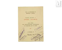 [SALMON (André)].--img1