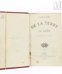 [JULES VERNE]-Rarissime édition originale de "De la terre à la lune"-img1