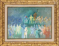 Jean DUFY (1888-1964)-Au cabaret, c. 1952-1955-img1