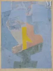 Serge Poliakoff (1900-1969)-Composition en bleu, jaune et rouge, 1958-img1