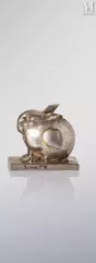 Edouard-Marcel SANDOZ (Bâle 1881 - 1971 Lausanne)-"Lapin boulant" ou "Lapin bijou"-img1