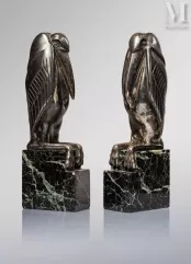 Marcel André BOURAINE (1886 - 1948)-"Marabouts"-img1