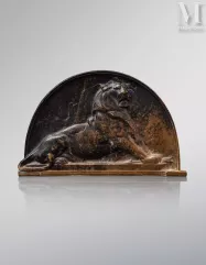 Frederic Auguste BARTHOLDI (1934 - 1904)-"Lion de Belfort"-img1