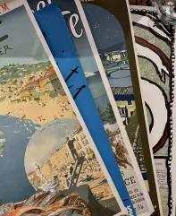 Lot d'affiches-Comprenant :-img1