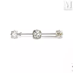 Broche barette diamants--img1
