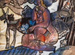 Théo TOBIASSE (Jaffa 1927 - Cagnes-sur-Mer 2012)-Ballerine en Galilée-img1