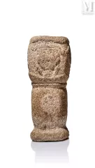 Jan KRIZEK (Dobroměřice 1919 - Tulle 1985)-Totem à décor de figures humaines-img1