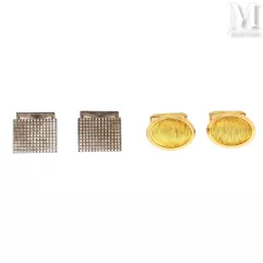 Paire de boutons de manchettes--img1