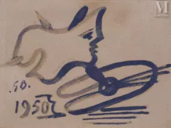 Georges Braque (1882-1963), d'après-Invitation. Galerie Maeght, 1950-img1