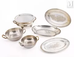 CHRISTOFLE &amp; GALLIA-Lot de métal argenté-img1