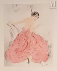 ICART (Dans le goût de) Suite de trois pointes sèches--img1