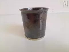 Timbale en argent, poinçon Minerve--img1