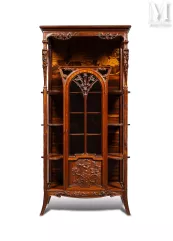 MAJORELLE Louis (Toul 1859 – 1926 Nancy)-"Clématite"-img1