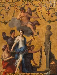 Nicolas LOIR et atelier (Paris 1624 - 1679)-Offrande à Vénus sous les yeux de Mercure-img1