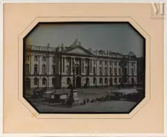 Barthélémy Urbain BIANCHI (1821-1898) (attr.)-Place du Capitole, Toulouse, 24 août 1844-img1