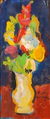 Pierre AMBROGIANI (1907-1985)-Bouquet de fleurs-img1