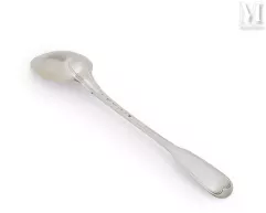 Cuiller à ragoût en argent;--img1