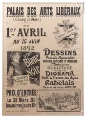 Jules CHÉRET (1836-1932), d'après-Palais des arts libéraux (Champs de Mars) du 1er avril au 15 juin 1892-img1