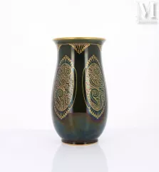 MANUFACTURE NATIONALE DE SEVRES - Léonard GÉBLEUX (1861-1929)-Vase ovoïde, 1927-img1