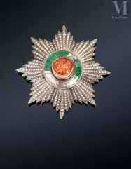 TURQUIE Ensemble de 2e classe de l’Ordre de l’Osmanié (fondé en 1861)--img1