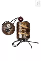 JAPON, XIXe siècle-Petit inro à quatre compartiments-img1