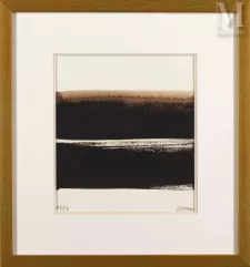 Pierre SOULAGES (1919-2022)-Sérigraphie n°23, 1999-img1