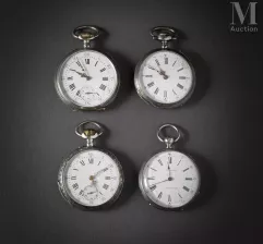 Lot de quatre montres de poche--img1