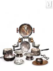 MANETTE - MÉTAL ARGENTÉ-Comprenant :-img1