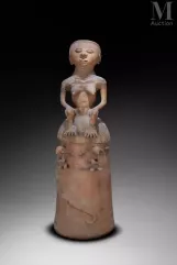 SUR DESIGNATION - Grande urne anthropomorphe--img1