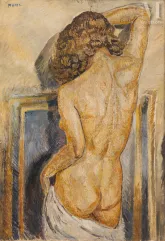 Mela MUTER (Varsovie 1876 - Paris 1967)-Nu de dos-img1