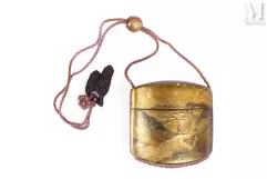 JAPON, XIXe siècle-Inro à compartiment unique-img1