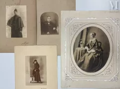 Portraits d'Alphonse Karr, Aïda Boni, militaire, femme, homme-Par De Lalancy, Studio Nadar, Desgranges ... c. 1860-1910-img1