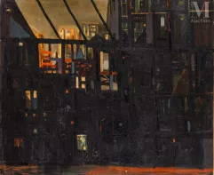 Oscar DOMINGUEZ (Laguna 1906-Paris 1957)-L'atelier-img1