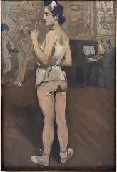Yves BRAYER (1907-1990)-Danseuse au repos-img1