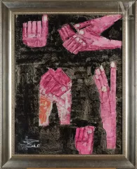 Effat NAGHI (Egypte, 1905-1994)-Vos mains avec moi-img1