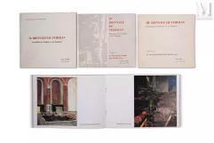 [ART MODERNE IRANIEN]-Biennale de Téhéran, Exposition de peinture et de sculpture, Trois catalogues, 1960-1962-1964.-img1