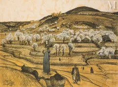 Jacques MAJORELLE (Nancy, 1886 - Paris, 1962)-Tazoult sektana antiatlas-img1