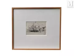 Jean Dries (1905-1973)-Deauville, le port-img1