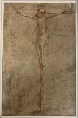 Lot de tableaux à sujet religieux--img1